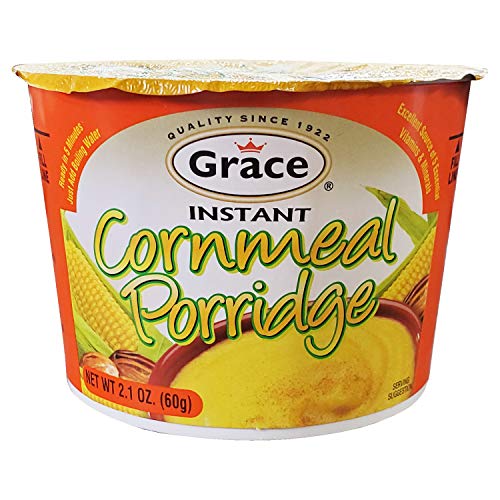 Grace Instant Green Banana & Cornmeal Porridge 12 Pack Bundle