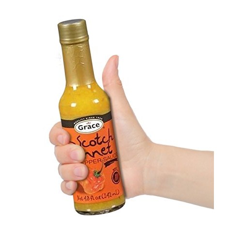 Grace Jamaican Scotch Bonnet Pepper Sauce - Great As A Condiment
