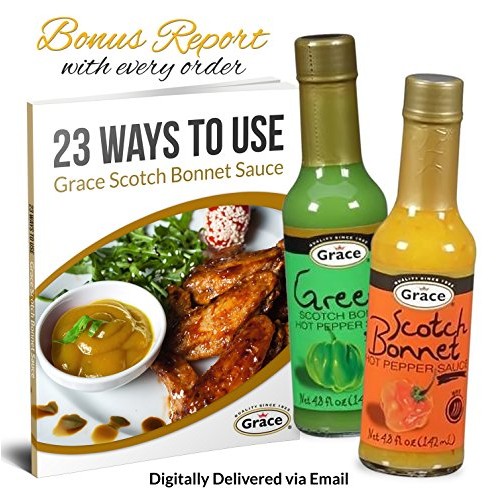 Grace Jamaican Scotch Bonnet Pepper Sauce - Great As A Condiment