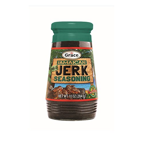Grace Jerk Seasoning - Mild - 1 Bottle 10 Oz - Spicy Authentic J