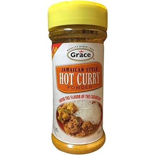 Grace Hot Curry Powder - Jamaican Style 6 Oz