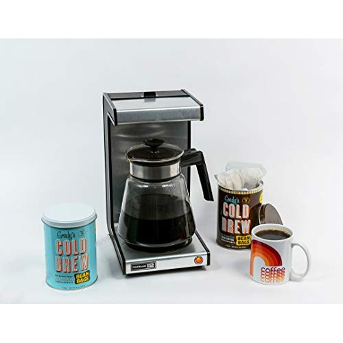 Gradys Cold Brew Coffee, 1 Storage Can With 4 Bean Bags, Regula