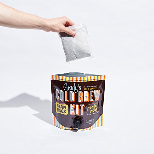 Gradys Cold Brew Iced Coffee Cold Brew Kit, Regular Pack Of 12
