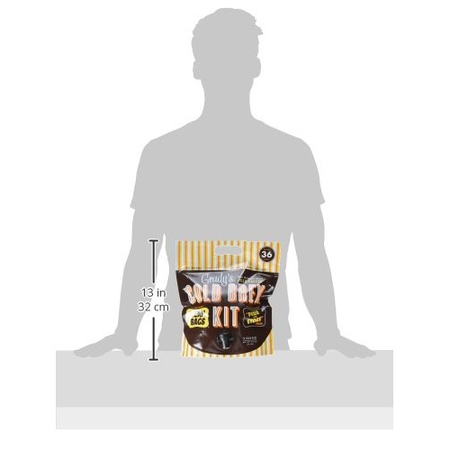 Gradys Cold Brew Iced Coffee Cold Brew Kit, Regular Pack Of 12