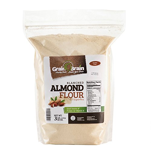 Grain Brain Blanched Almond Flour/Meal, Gluten Free, Non-Gmo, Su
