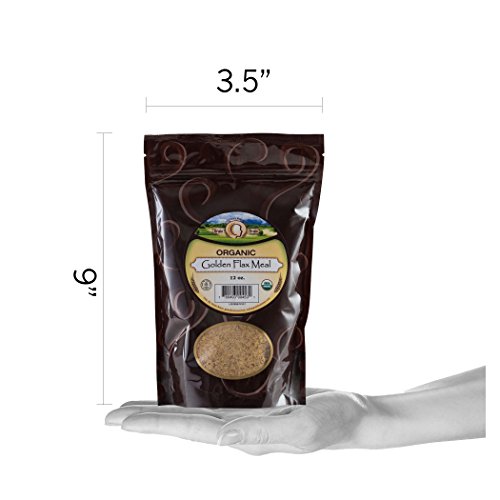 Grain Brain Golden Flax Seed Meal, Organic , Non-Gmo, Packaged I