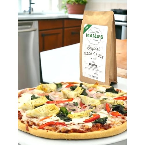 Organic Original Pizza Crust Mix 6 Oz, 3 Pack - Gluten/Grain/S...