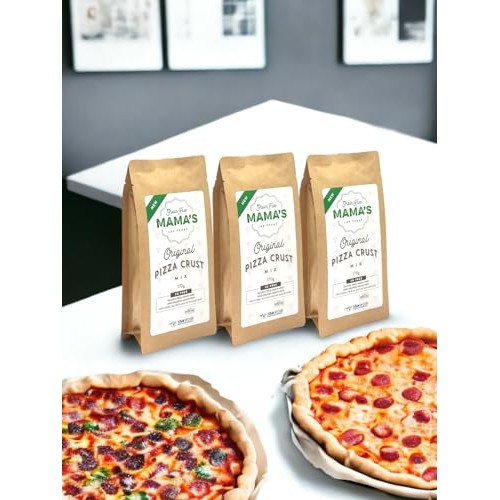 Organic Original Pizza Crust Mix 6 Oz, 3 Pack - Gluten/Grain/S...