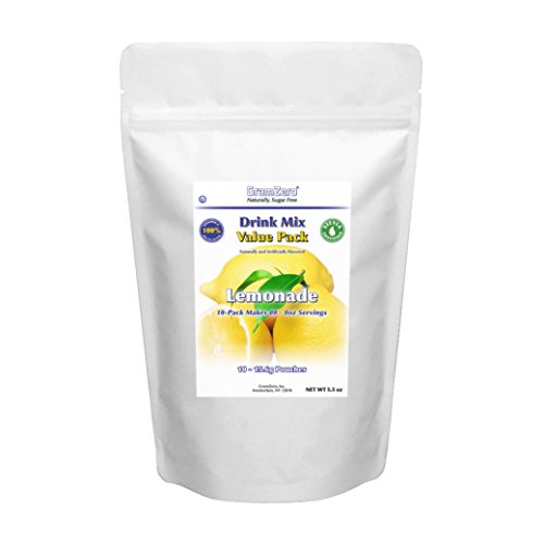 Gramzero Lemonade Drink Mix, 10/2 Qt Yield Makes 80 - 8 Oz Serv