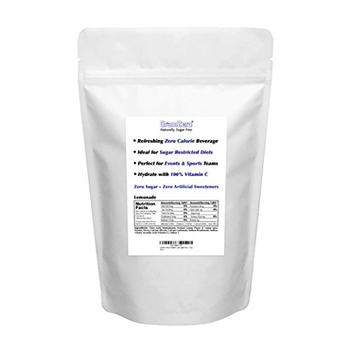 Gramzero Lemonade Sugar Free Drink Mix Sports Pack, Very Low Cal