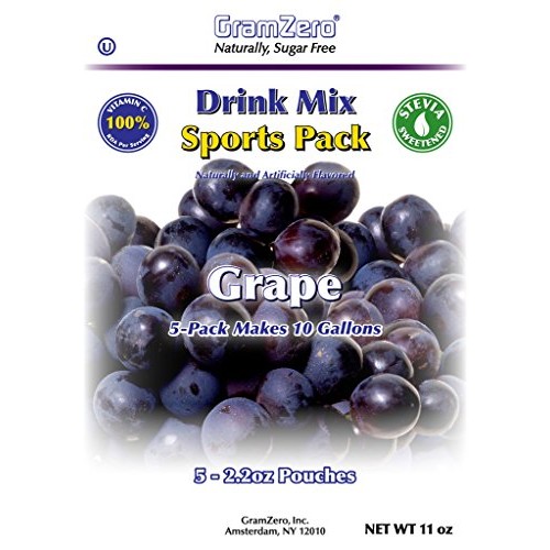 Gramzero Lg Grape Drink Mix, 5/2 Gallon Yield 160 - 8 Oz Servin