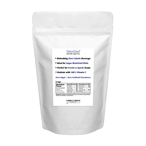 Gramzero Lg Grape Drink Mix, 5/2 Gallon Yield 160 - 8 Oz Servin