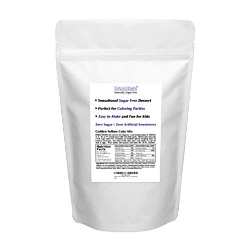 Gramzero Yellow Sugar Free Cake Mix 2-Pack, Makes 2 - 13X9X2 Cak