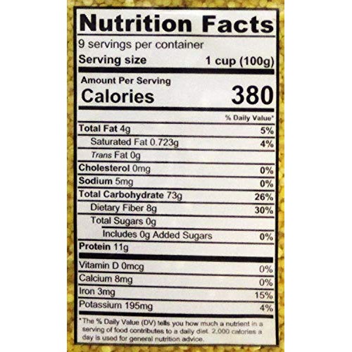 Grand Earth Barn Non Gmo Gluten Free Millet 2 Pack, Total Of 4Lbs