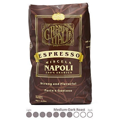 Grande Italia Espresso; Small Batch Artisan Roasted Miscela Napo