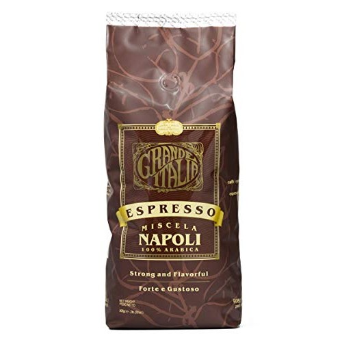 Grande Italia Espresso; Small Batch Artisan Roasted Miscela Napo