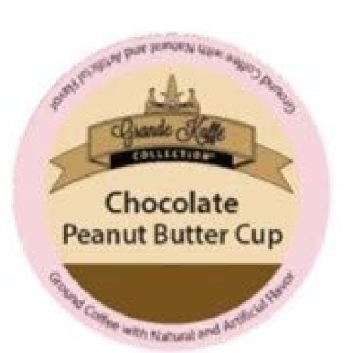 Grande Kaffe Single Serve, Chocolate Peanut Butter Cup Coffee, C