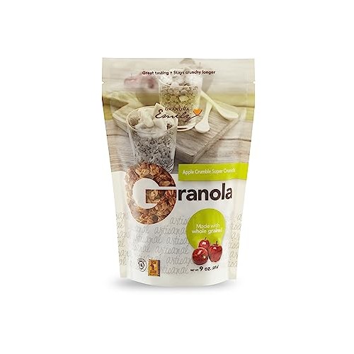 Grandma Emily Apple Crumble Super Crunch Granola Breakfast Cerea...