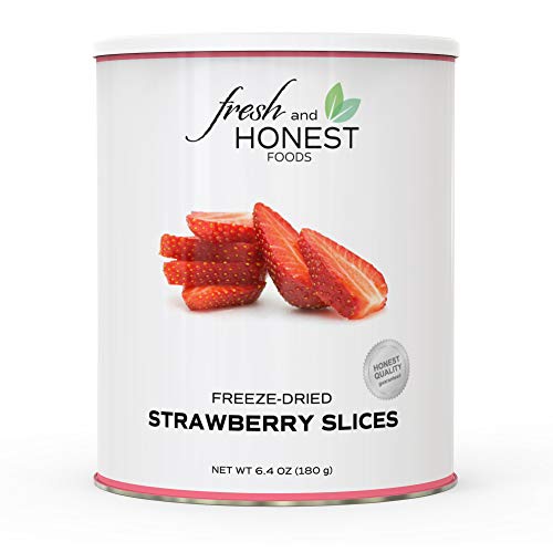 Fresh And Honest Foods 100% All Natural Freeze Dried Strawberrie