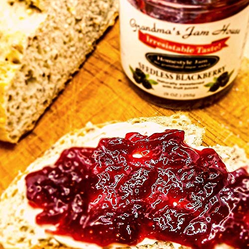 Sweet Blackberry Jam | Seedless | No Added Sugar | All Natural |