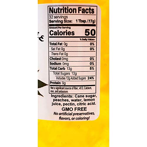 Sweet Peach Jam | All Natural Homestyle Fruit Jam | Jelly Preser