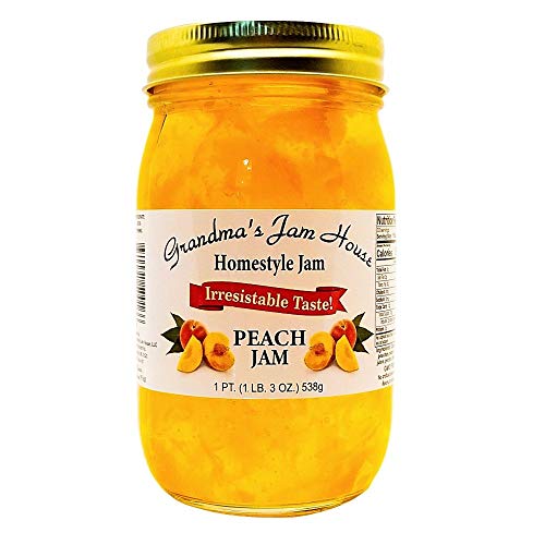 Sweet Peach Jam | All Natural Homestyle Fruit Jam | Jelly Preser
