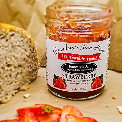 Sweet Strawberry Jam | No Added Sugar | All Natural | Homestyle