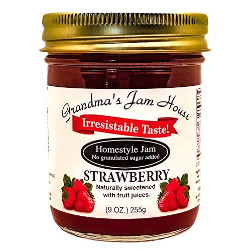 Sweet Strawberry Jam | No Added Sugar | All Natural | Homestyle
