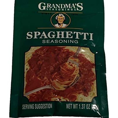 Grandmas Spaghetti Sauce Seasoning-12 Packets, 1.25 Oz
