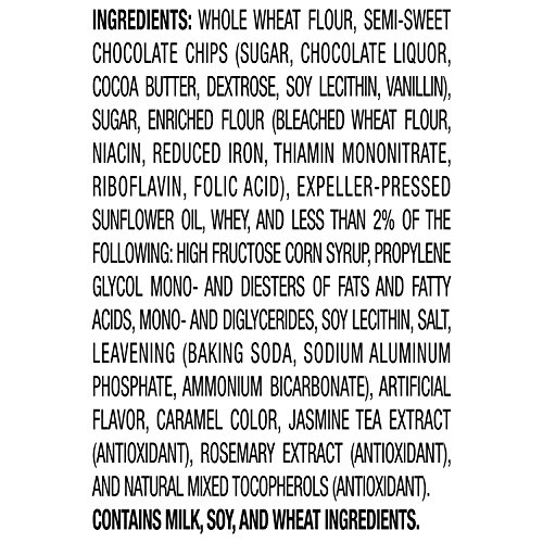 Grandmas Mini Whole Grain Chocolate Chip Cookies, 1.22 Ounce P