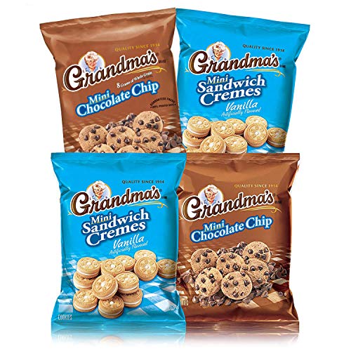 Grandmas Mini Cookies, 2 Flavor Variety Pack Of 30