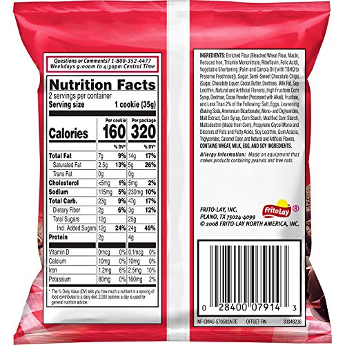 Grandmas Chocolate Brownie Cookies, 2.5 Ounce Pack Of 60