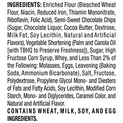 Grandmas Chocolate Chip Cookies, 2.5 Ounce Pack Of 60