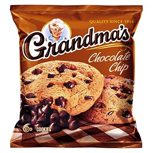Grandmas Chocolate Chip Cookies, 2.5 Ounce Pack Of 60