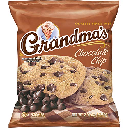 Grandmas Cookies, Chocolate Chip, 2.25Oz 10 Pack