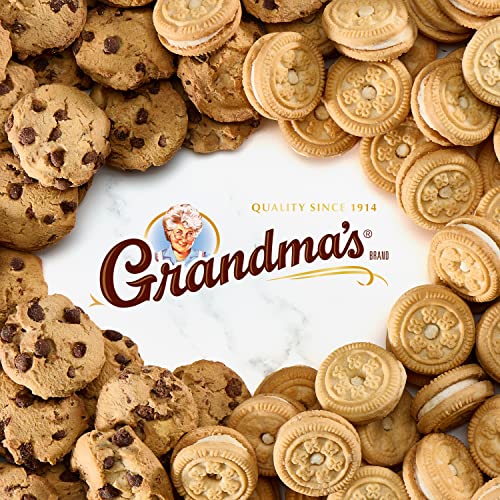 Grandmas Cookies, Peanut Butter, 2.5oz 10 Pack
