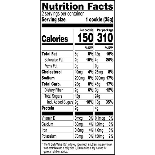 Grandmas Oatmeal Raisin Cookies, 2.5 Ounce Pack Of 60