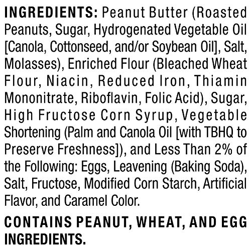 Grandmas Peanut Butter Cookies, 2.5 Ounce Pack Of 60