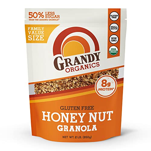 Grandy Organics Honey Nut Gluten Free Granola - Certified Organi...