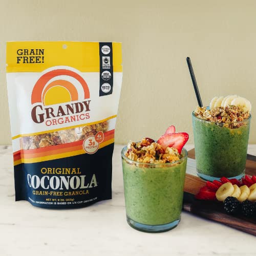 Grandy Organics Original Coconola Gluten Free Granola - Certifie...