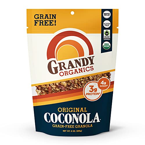 Grandy Organics Original Coconola Gluten Free Granola - Certifie...