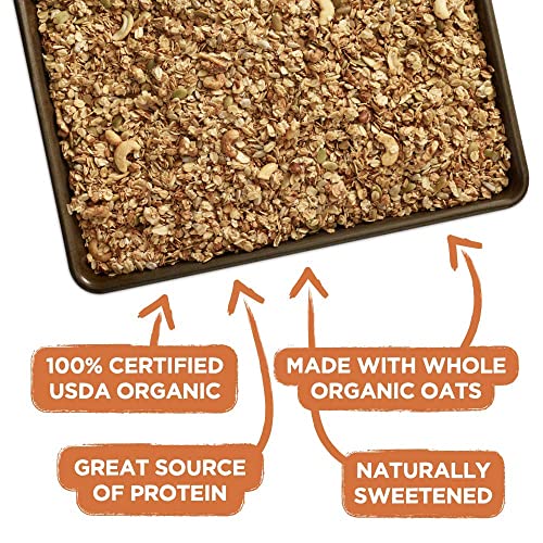 Grandy Oats Organic Granola,10lb Bulk Bag - Classic Granola with...