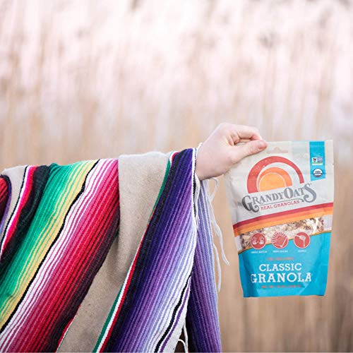 Grandyoats Classic Granola, Certified Organic Granola Cereal, Lo