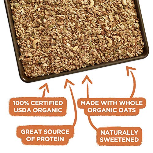 Grandyoats Classic Granola, Certified Organic Granola Cereal, Lo