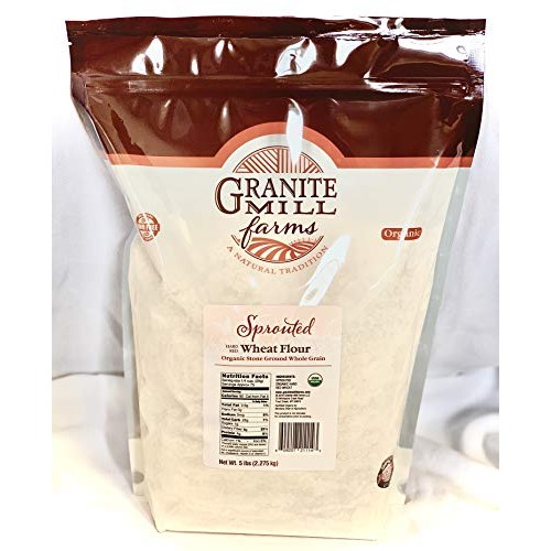 Granite Mill Farms Stone Ground Sprouted Organic Hard Red Wheat ...