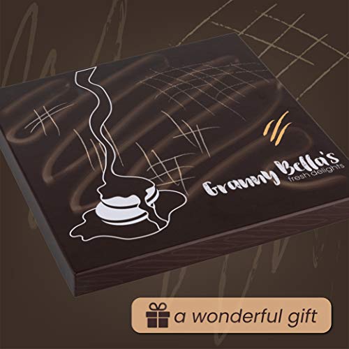 Granny Bellas Christmas Gourmet Cookies Gift Baskets, Milk Choc