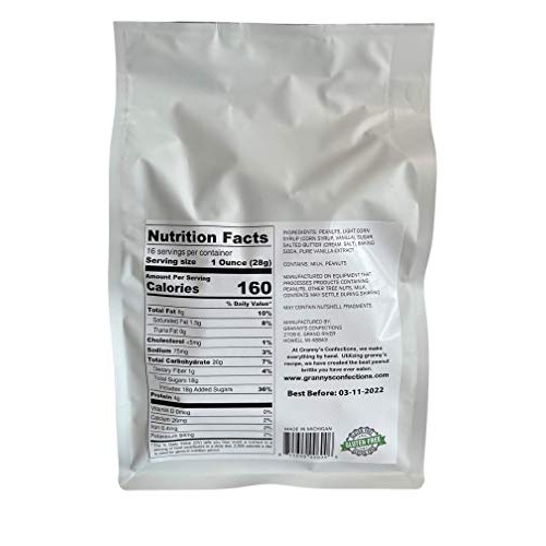 Handmade Pecan Brittle. Gradea Pecans. Voted Best Brittle - On