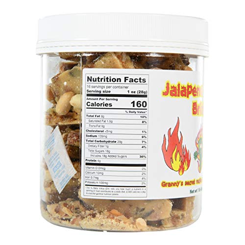 Jalapeno Peanut Brittle. Grannys Famous Recipe With A Little Ki