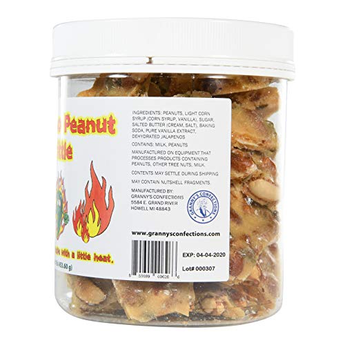 Jalapeno Peanut Brittle. Grannys Famous Recipe With A Little Ki