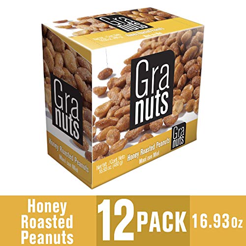 Granuts Honey Roasted Peanuts | Sweet Honey Flavor | On-the-Go S...